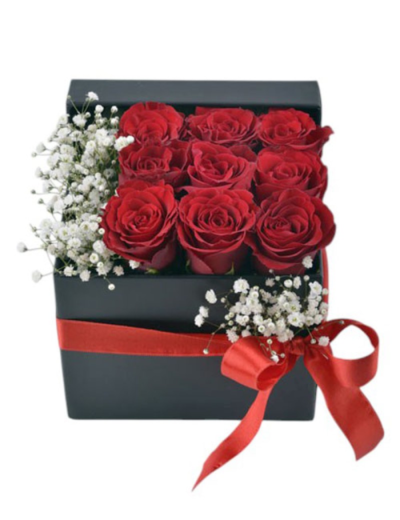 Kutuda Gül Aranjmanı